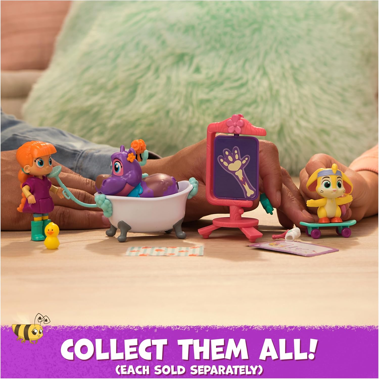 Dinossi - Vida The Vet, Zig Zag'ın Vida & Zig Zag Aksiyon Figürleri