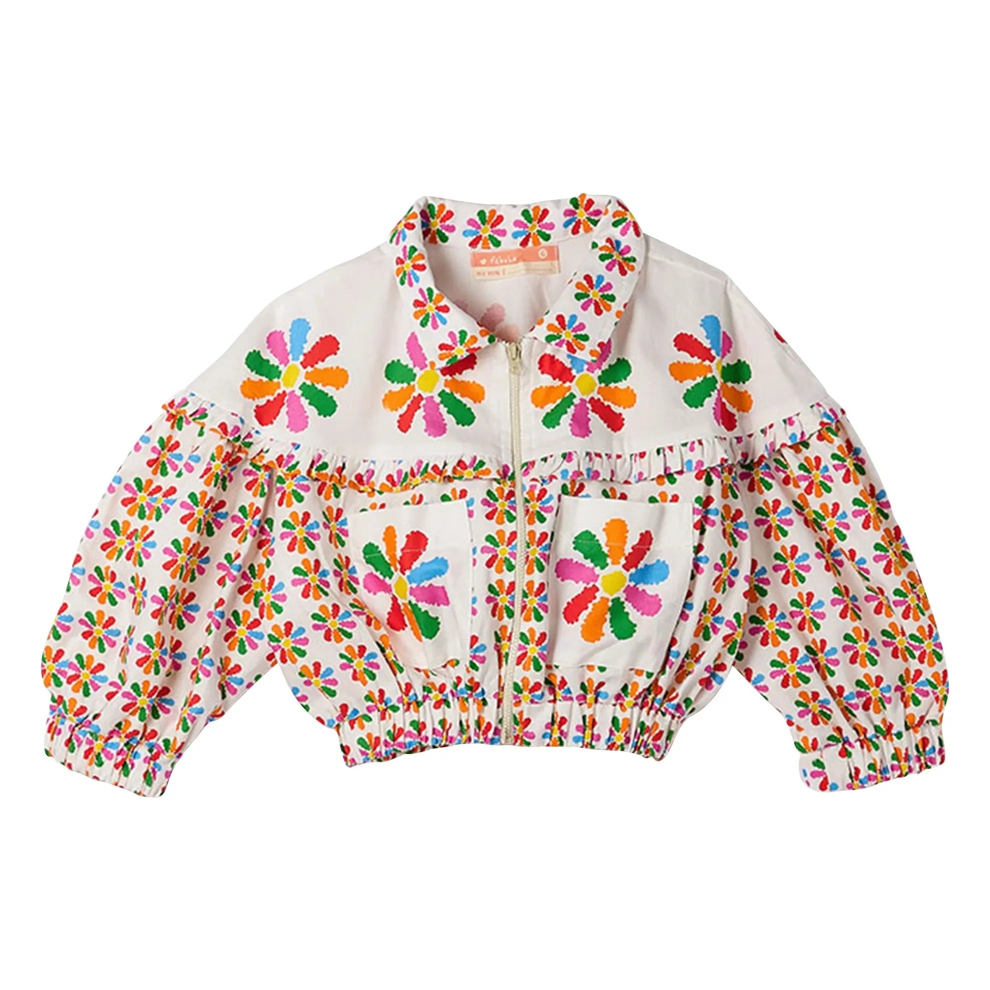Fabula - Windmill Rüschenjacke | Weiß