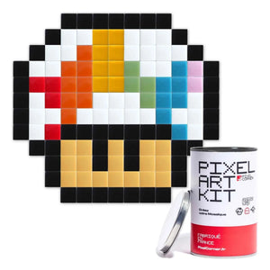 Pixel Corner - Pixel Art Kiti - Mantar | Kırmızı