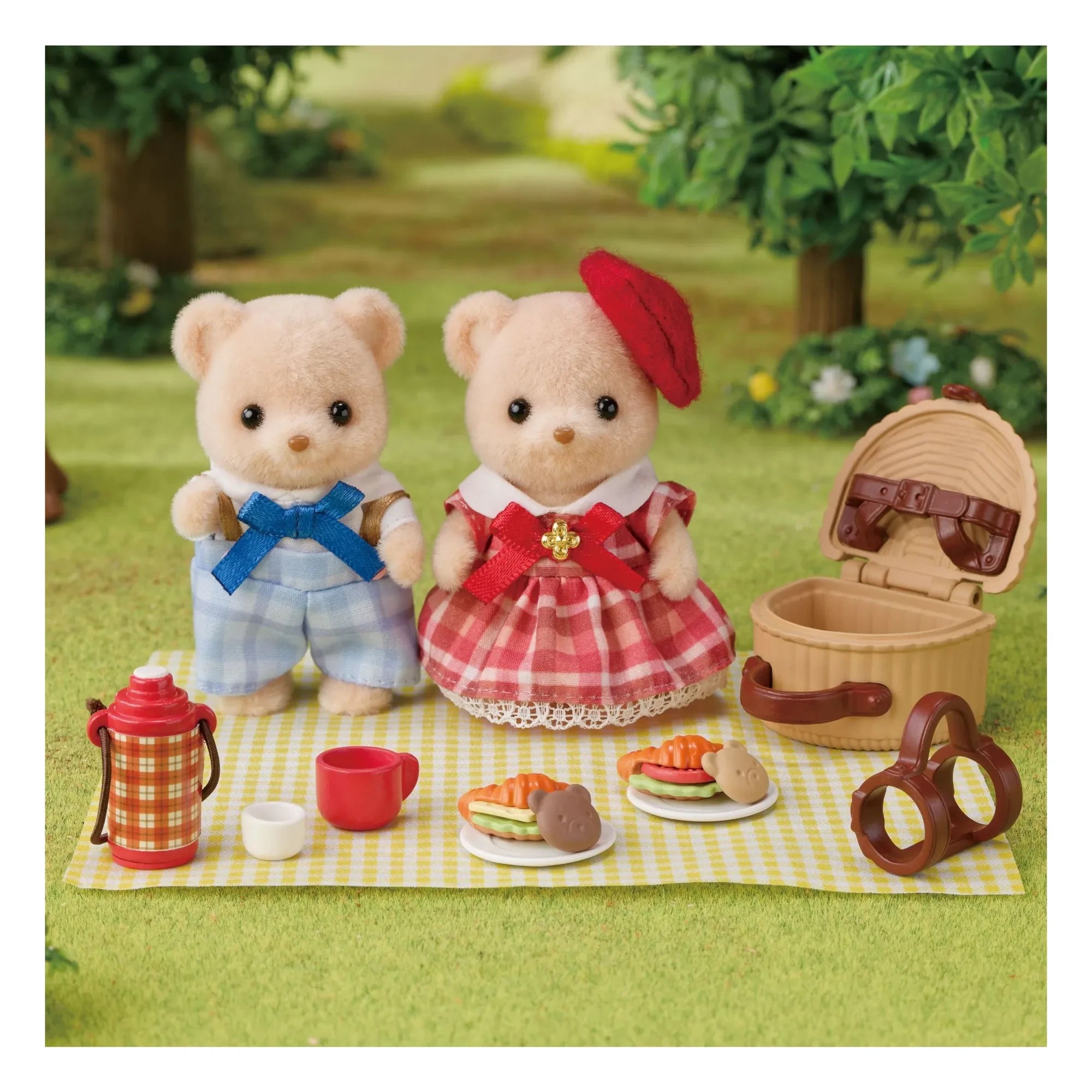Sylvanian Families - Cookie Bears Gourmet Picnic