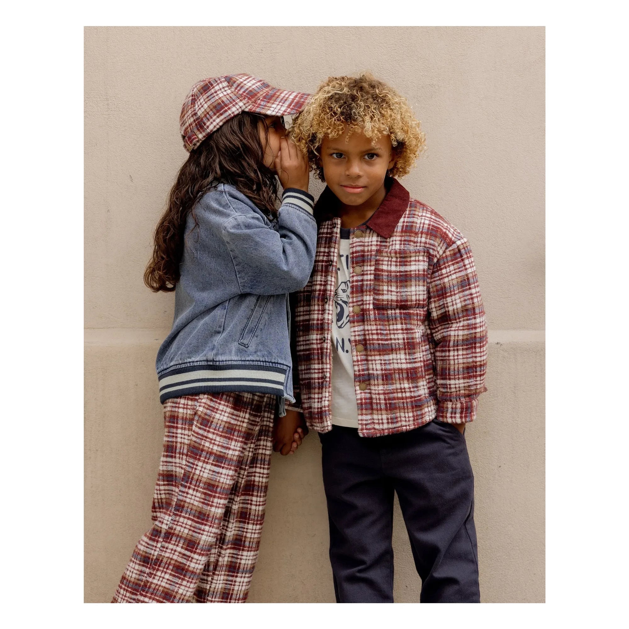 Rylee + Cru - Bomber Varsity Mini | Denim