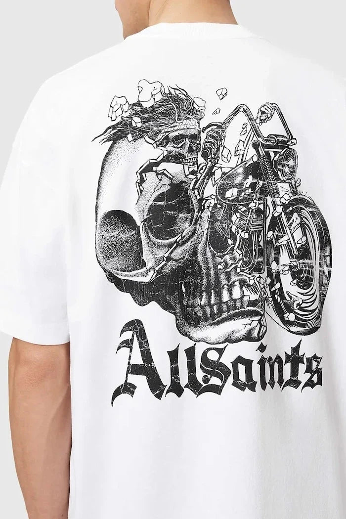 AllSaints PANHEAD Pamuklu Tişört