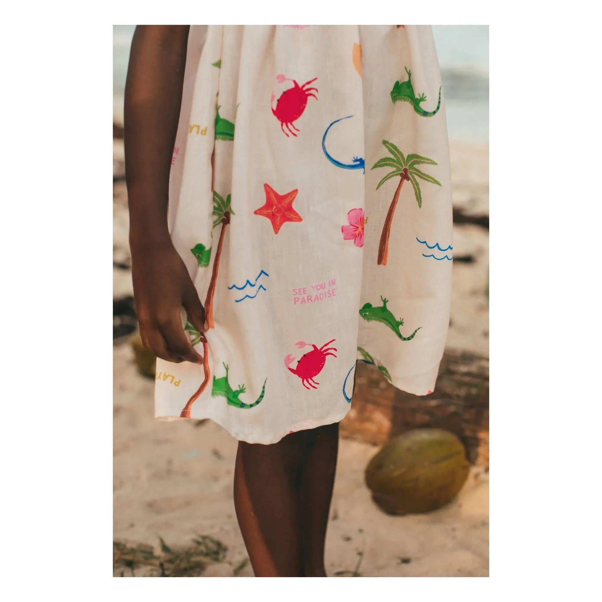 Pepita & Me - Isleno Beach Dress | Ivory