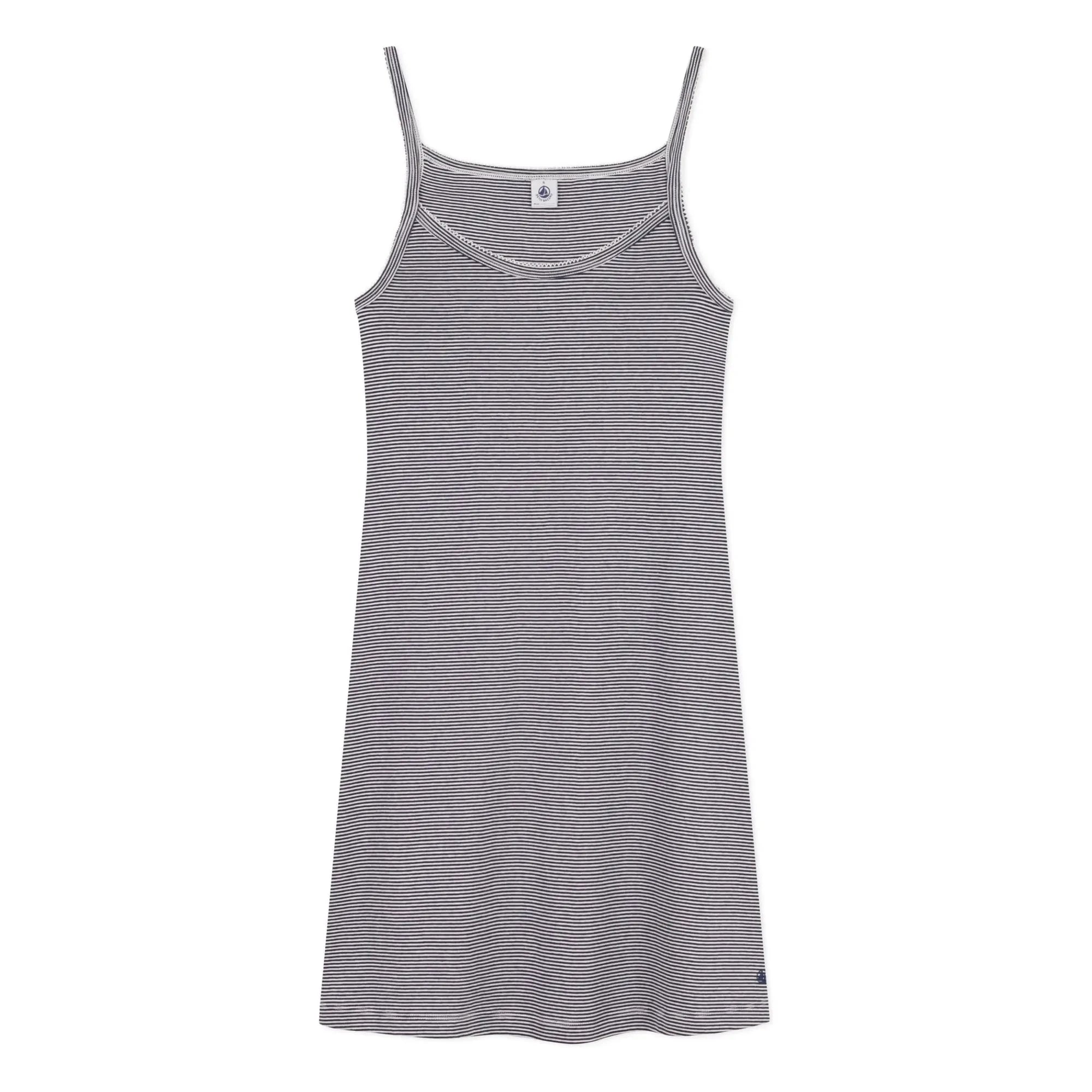 Petit Bateau - Organic Cotton Muturi Nightgown | Navy