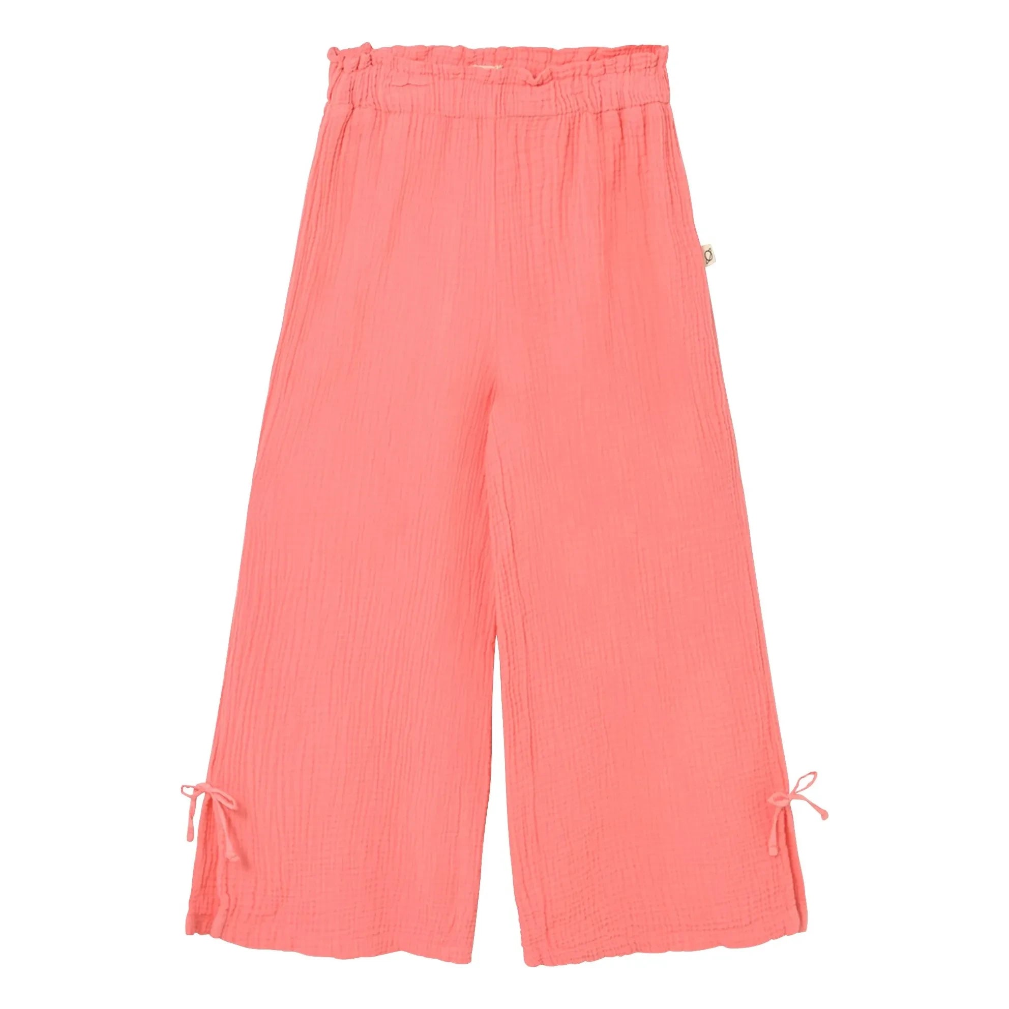 Cozmo - Lilafarbene Musselin-Hose | Koralle