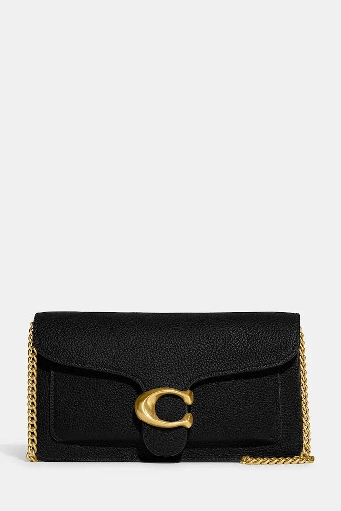 Deri Çanta Coach Tabby Chain Clutch