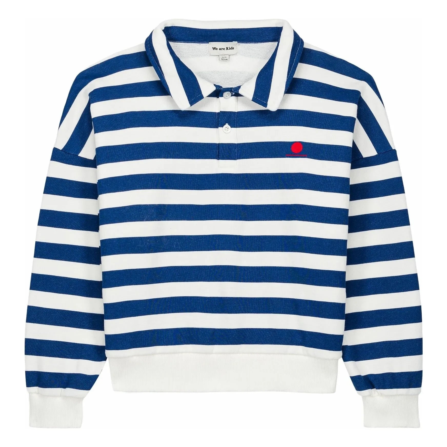 We Are Kids - Gestreiftes Poloshirt aus Bio-Baumwolle | Blau