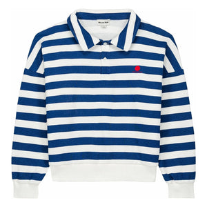 We Are Kids - Gestreiftes Poloshirt aus Bio-Baumwolle | Blau