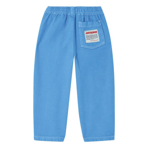 American Vintage - Pusway Organik Pamuk İpli Denim Pantolon | Mavi