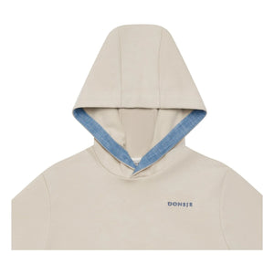 Donsje - Lirian Organik Pamuklu Kapüşonlu Sweatshirt | Ecru