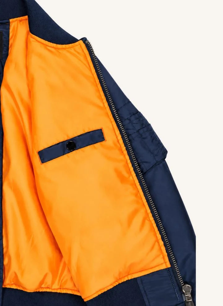 Alpha Indutries - MA-1 VF 59 Chaqueta Bomber | Azul marino