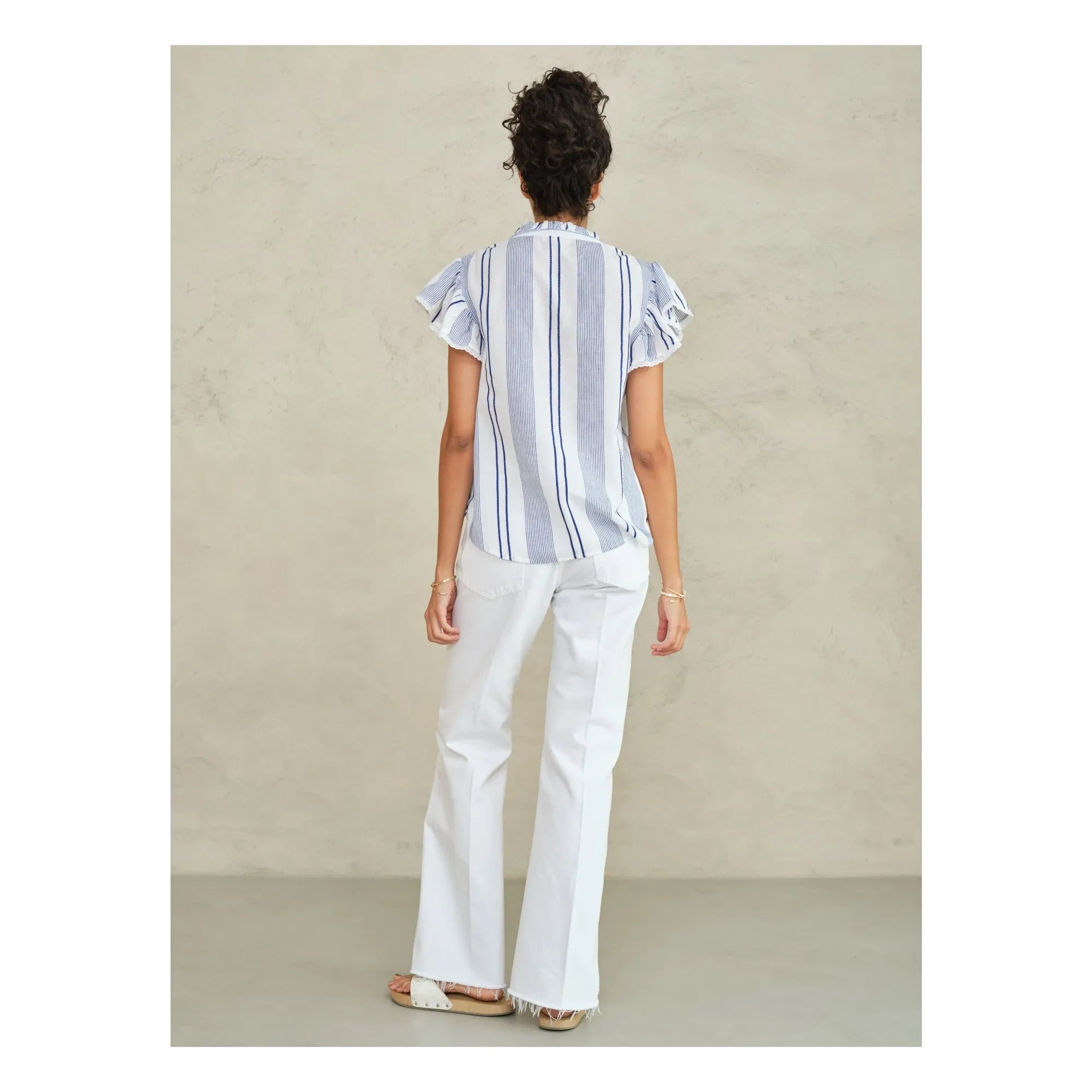 M.A.B.E. - Eleni Bluse | Blau