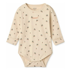 Liewood - 2-pack Yanni Peach Organic Cotton Bodysuit | Ecru