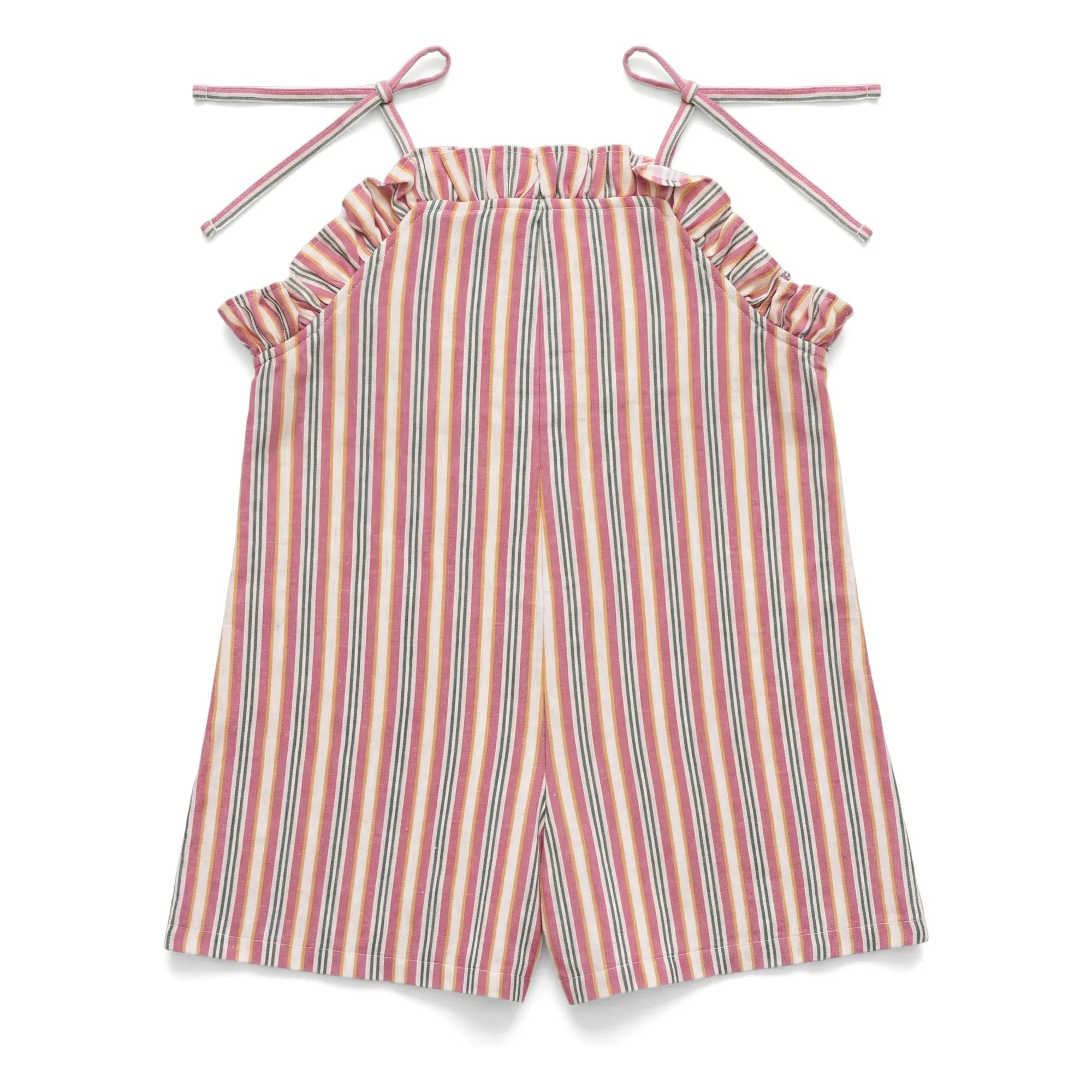 Babe & Tess - Jane Volant-Leinen-Overall | Ecru