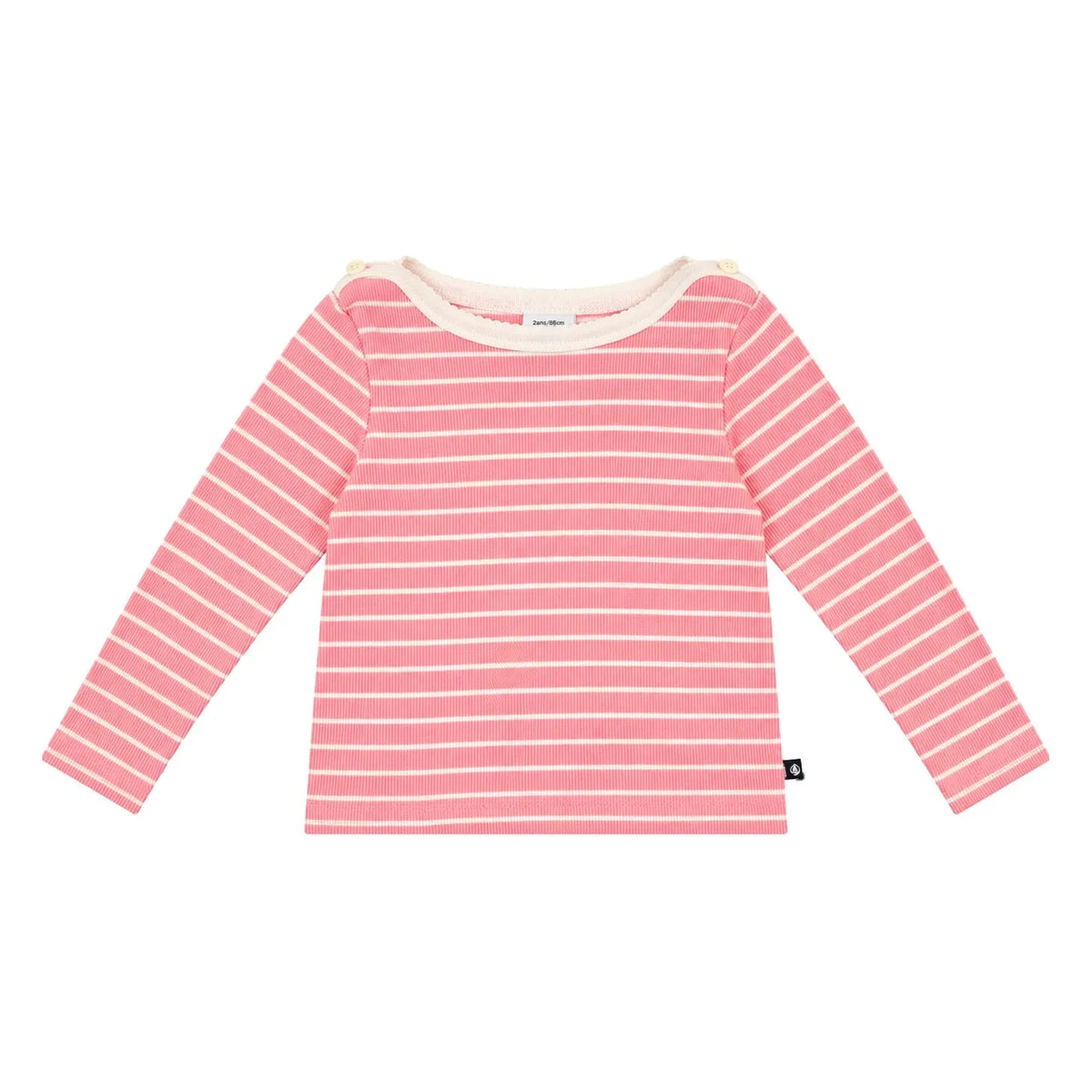 Petit Bateau - Striped T-shirt | Pink