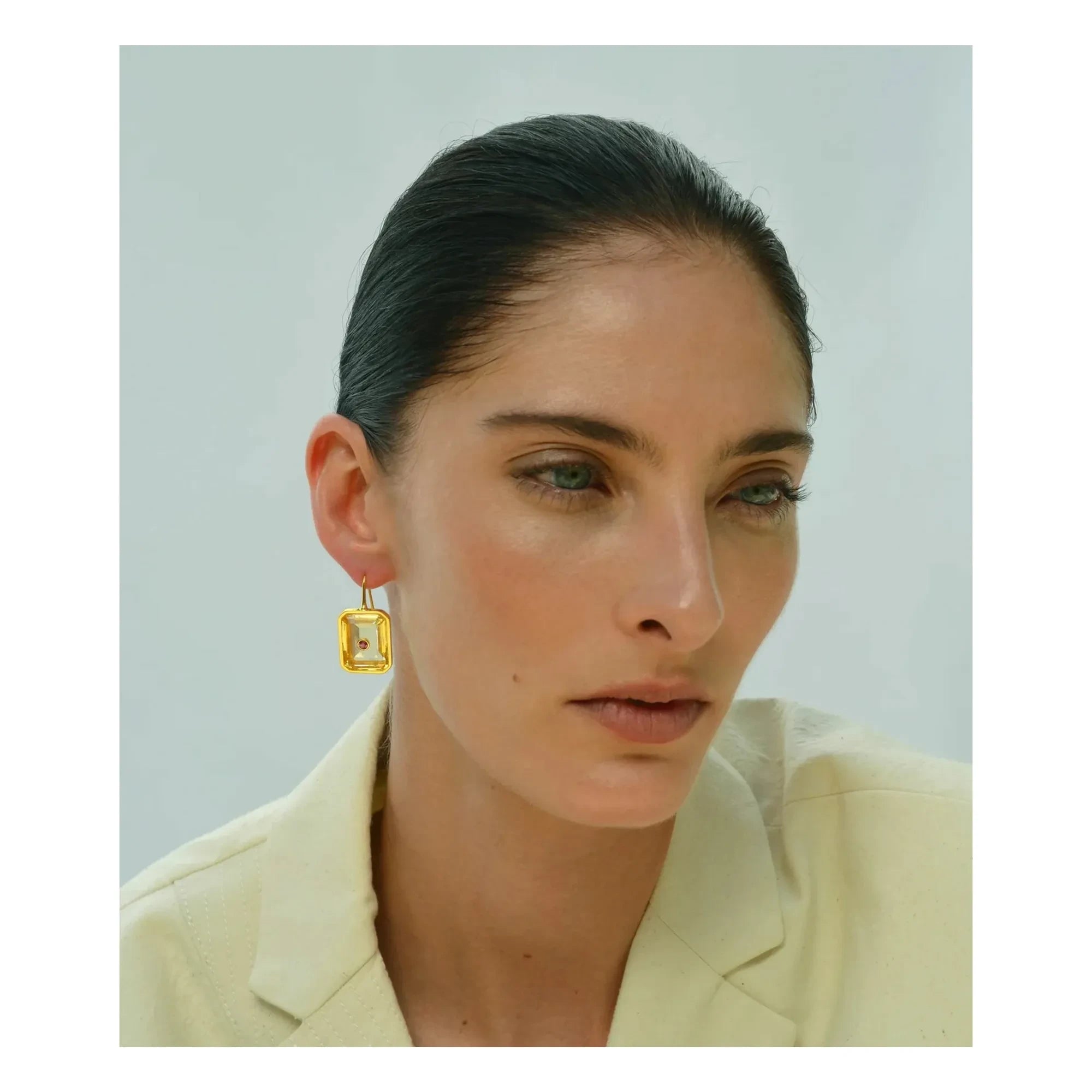 Lizzie Fortunato - Kiremit Küpeler | Citrine