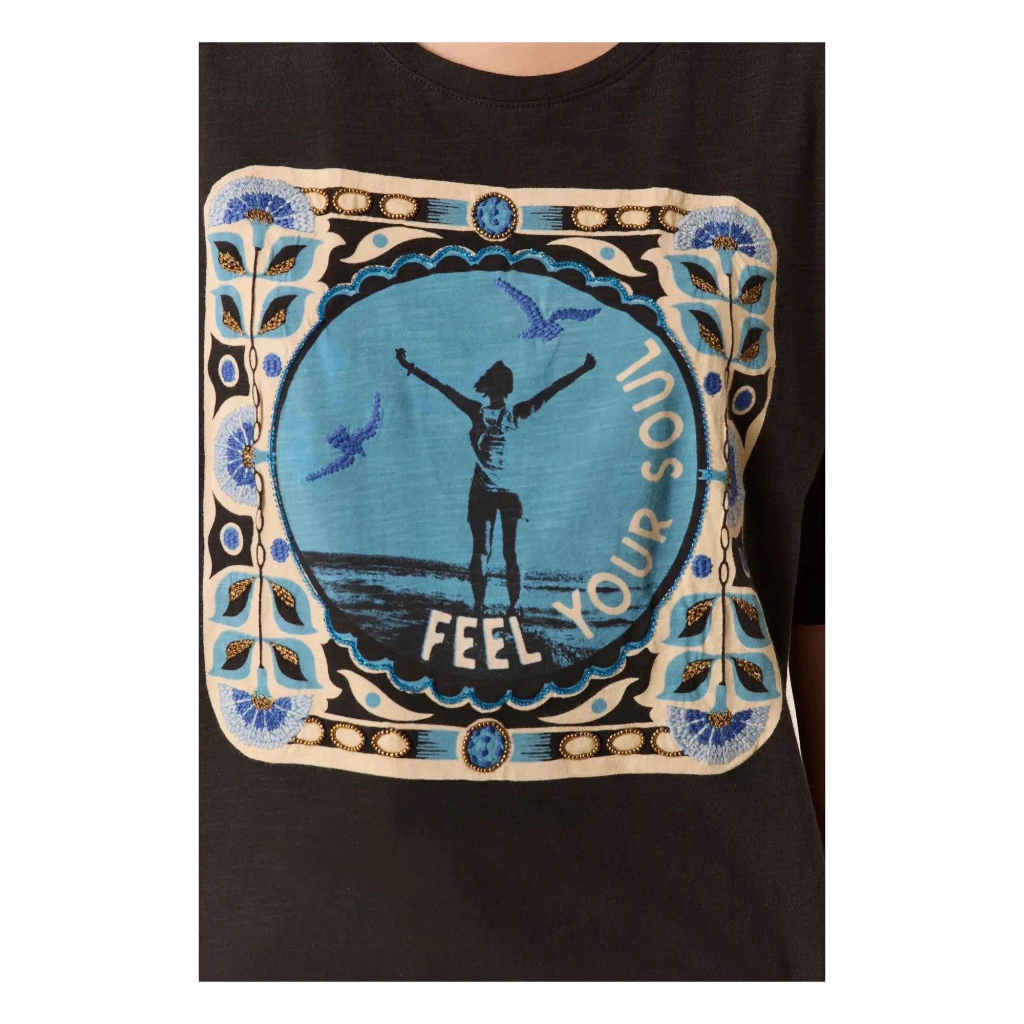 Leon & Harper - T-Shirt Soul Bio-Baumwolle | Schwarz