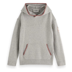 Scotch & Soda - İşlemeli Sweat Mesh | Gri