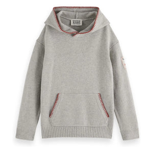 Scotch & Soda - İşlemeli Sweat Mesh | Gri