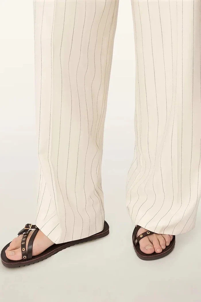 AllSaints geniş paça kadın viskon pantolon OLGA