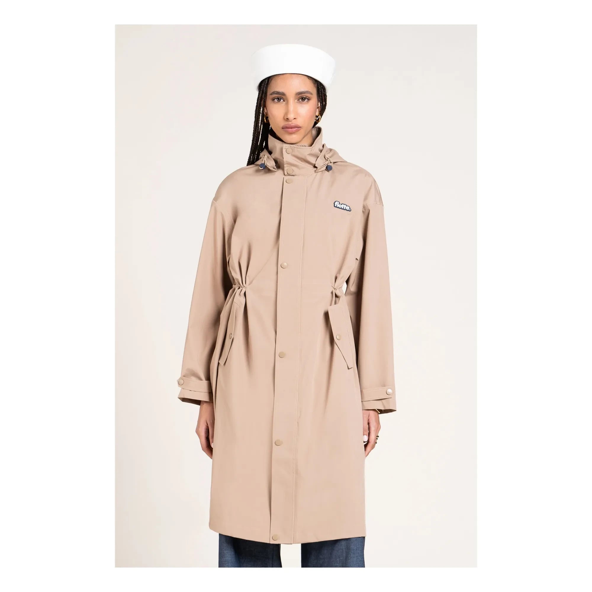 Flotte - Solférino wasserdichte Jacke | Beige