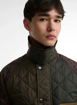 Barbour - Bedale SugarLump Quilted Jacket | Khaki