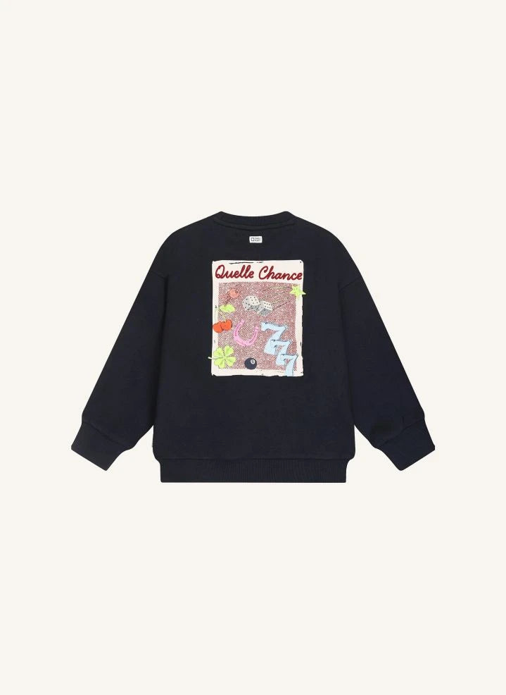 Tumble N'Dry - ليسيت سويت شيرت قطن عضوي | أزرق داكن