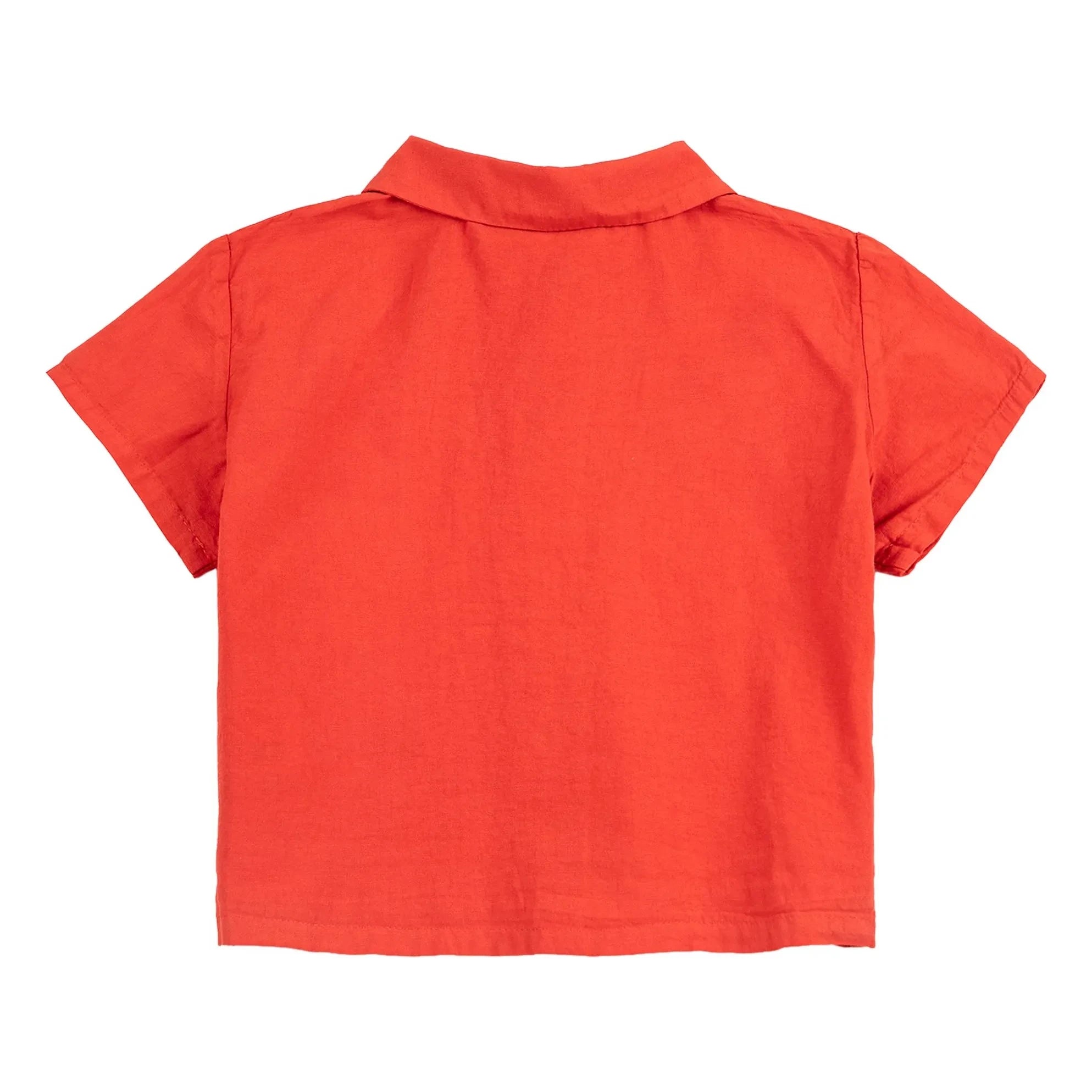 Bobo Choses - Organic cotton farm shirt | Red