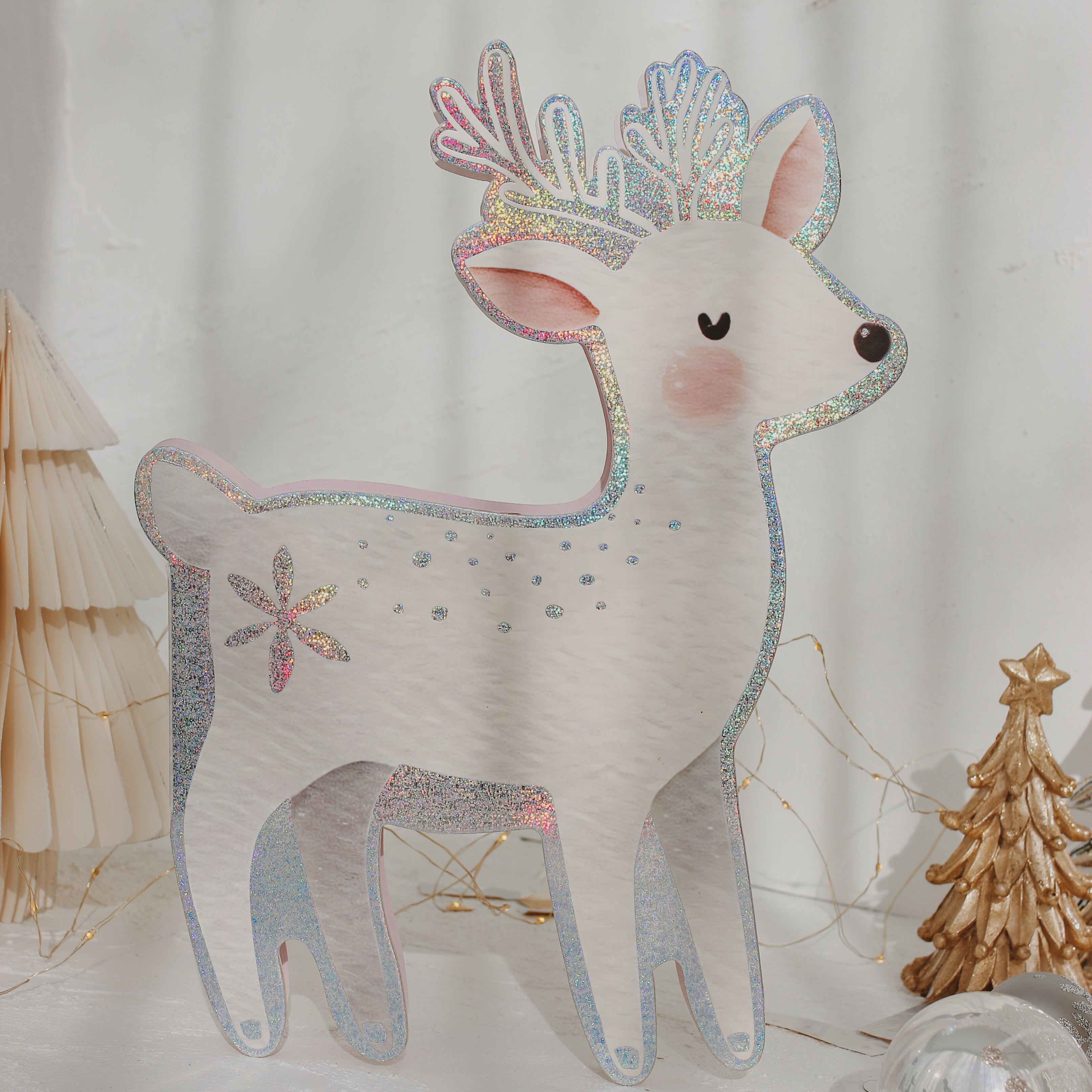 Dinossi - Noel Geyiği Kutulu Yılbaşı Belçika Çikolatası-Dinossi