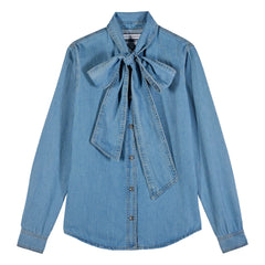 Maria de la Orden - Fairy Denim Bluz | Açık Mavi