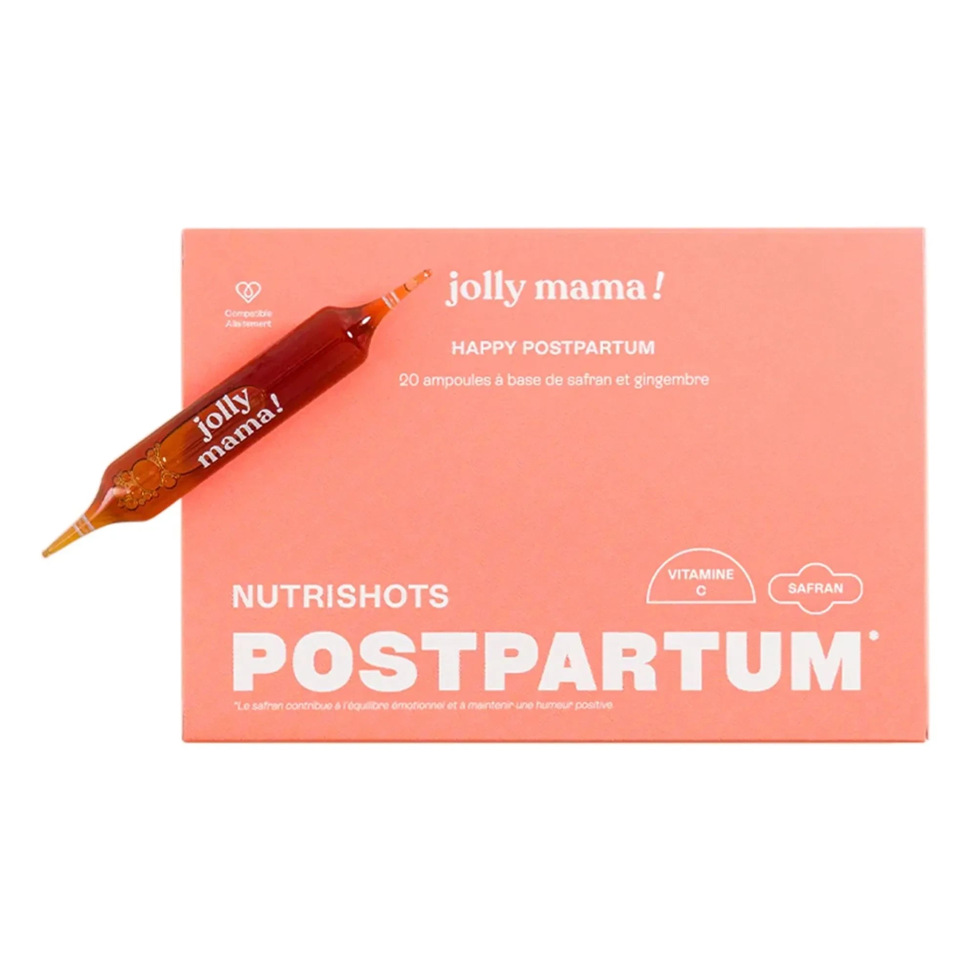 Jolly Mama - Mutlu Lohusalık İçin Gıda Takviyesi - 20 x 10 ml ampul