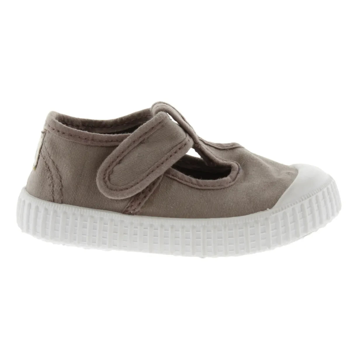 Victoria - Sandalia Tira Lone Cırt Cırtlı Sneaker | Oatmeal