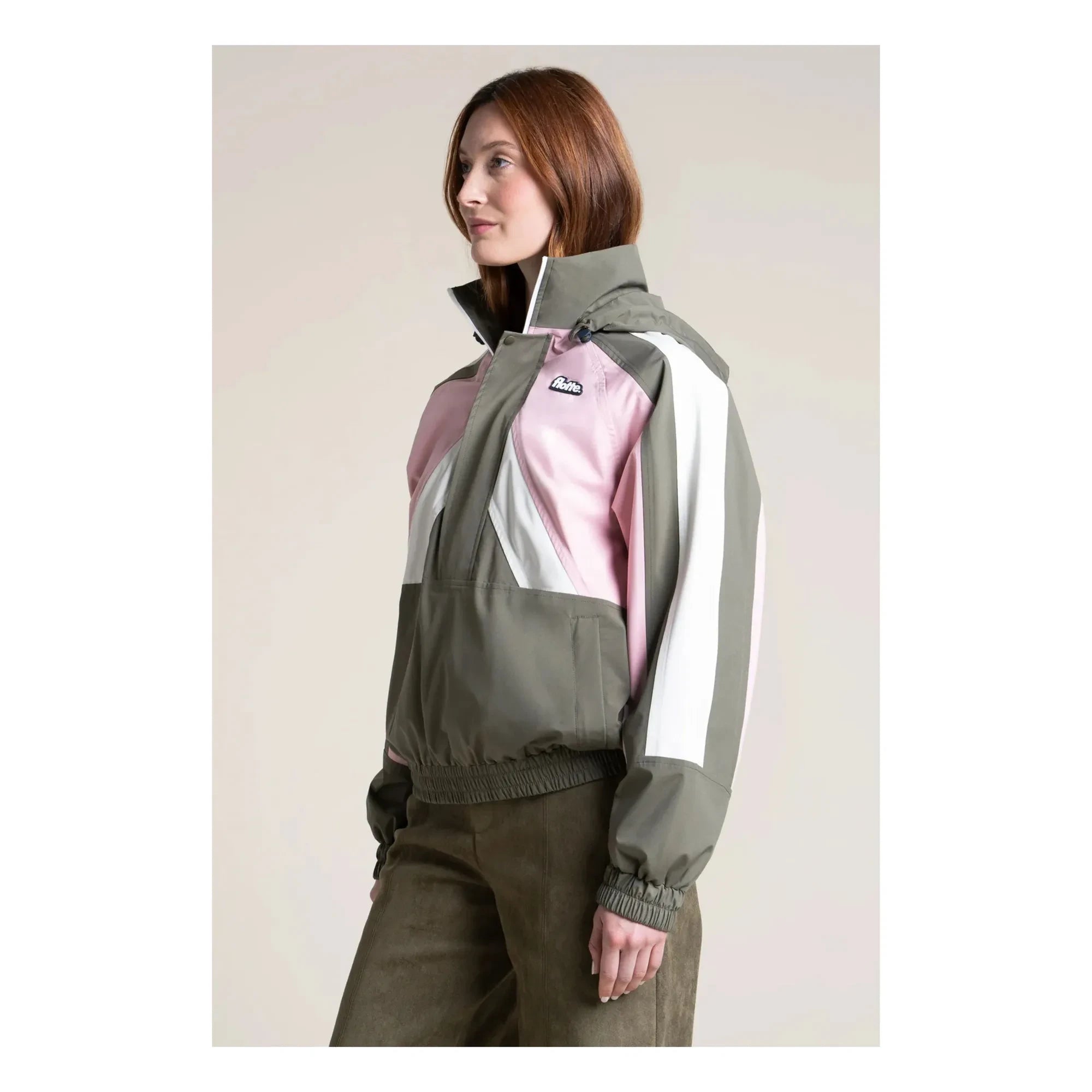 Flotte - Abbesses waterproof jacket | Khaki