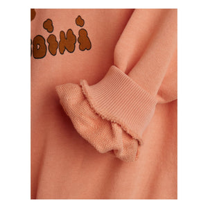 Mini Rodini - Doggies organik pamuk sweatshirt | Pembe