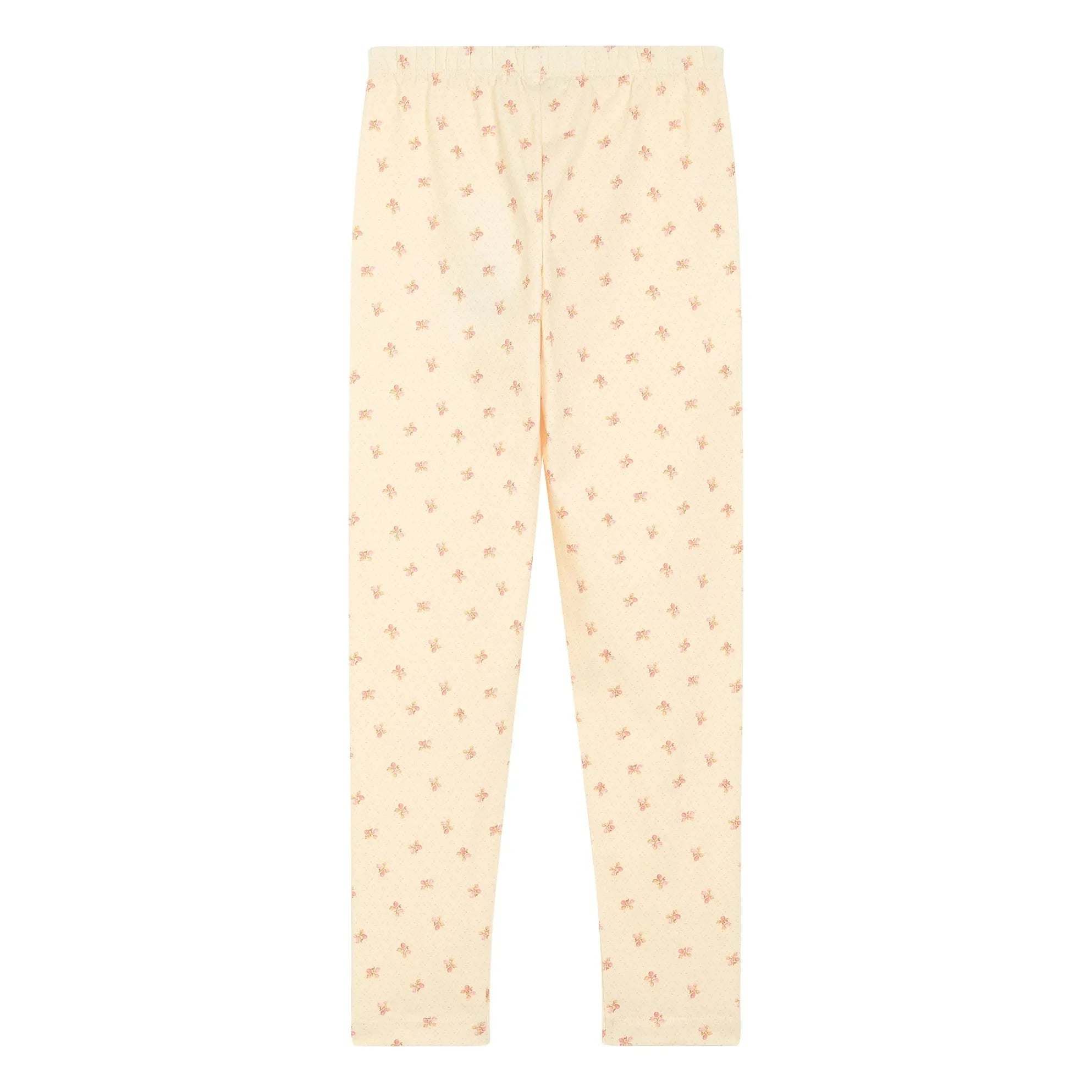 Bebe Organic - Jodie Organik Pamuk Tayt | Ekru