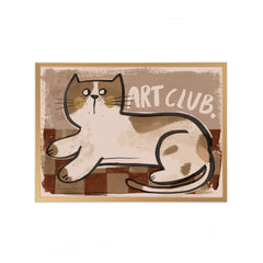 Studio Loco - Cat Artist Club Großes Poster