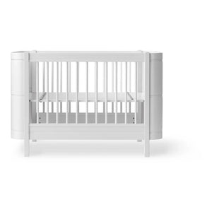Oliver Furniture - Wood Mini+ bebek yatağı, junior kit hariç | Beyaz
