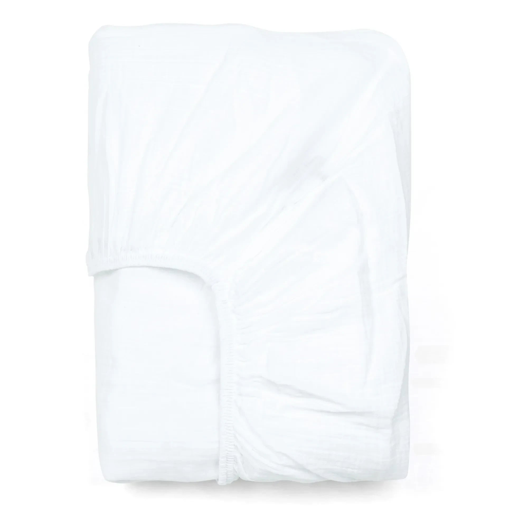 Haomy - Cotton Muslin Swaddle Sheet | White