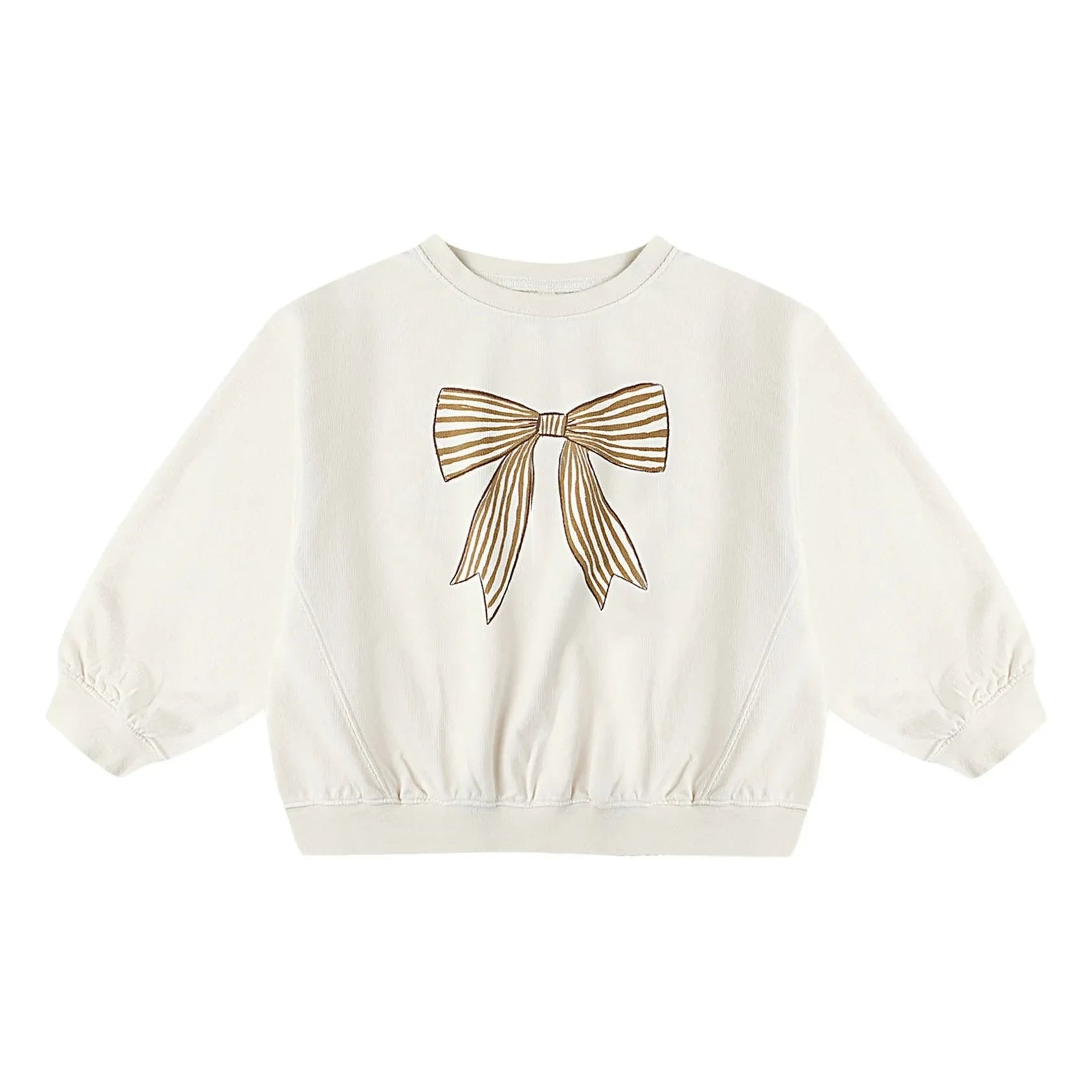Rylee + Cru - Sweatshirt Schleife | Ecru