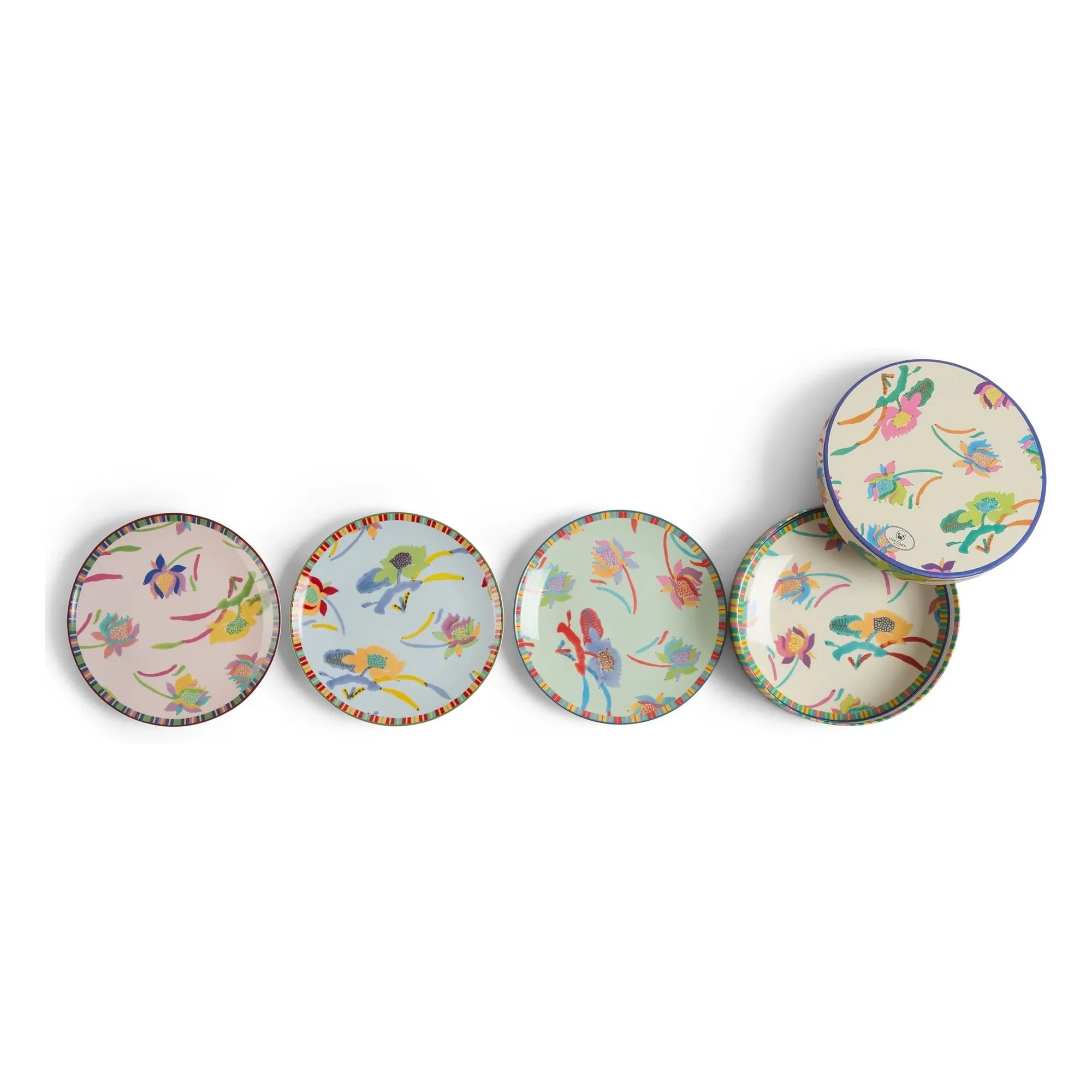 Lisa Corti - Japanese porcelain dessert plates - set of 4