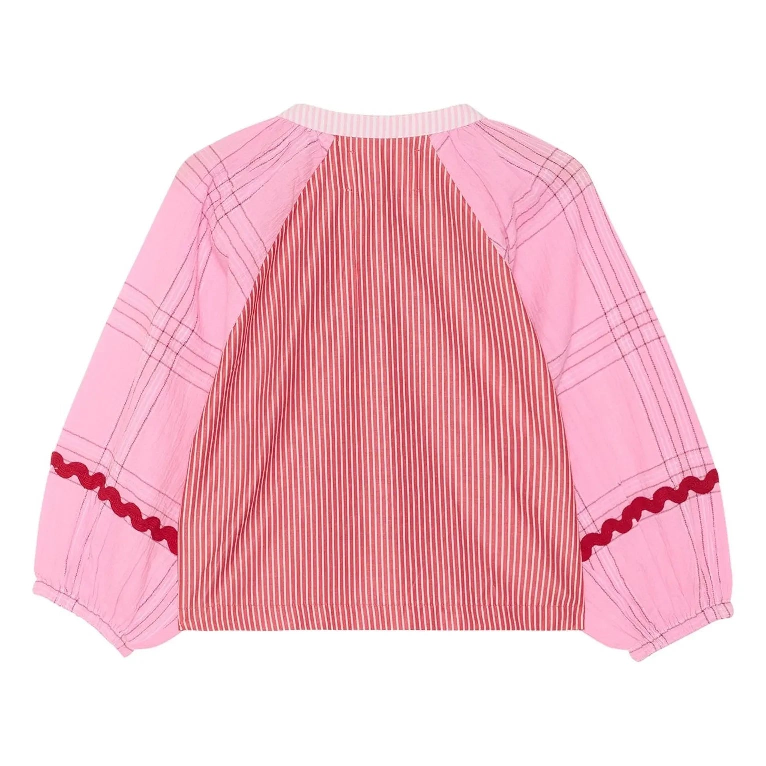 SISSEL EDELBO - Gestreifte Twixie Bluse - Kinderkollektion | Rosa