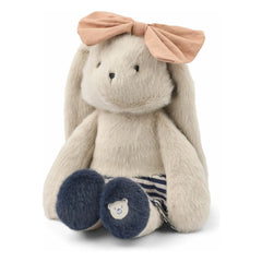 Liewood - Babette Kuscheltier | Gestrickt in Mist/Navy gestreift