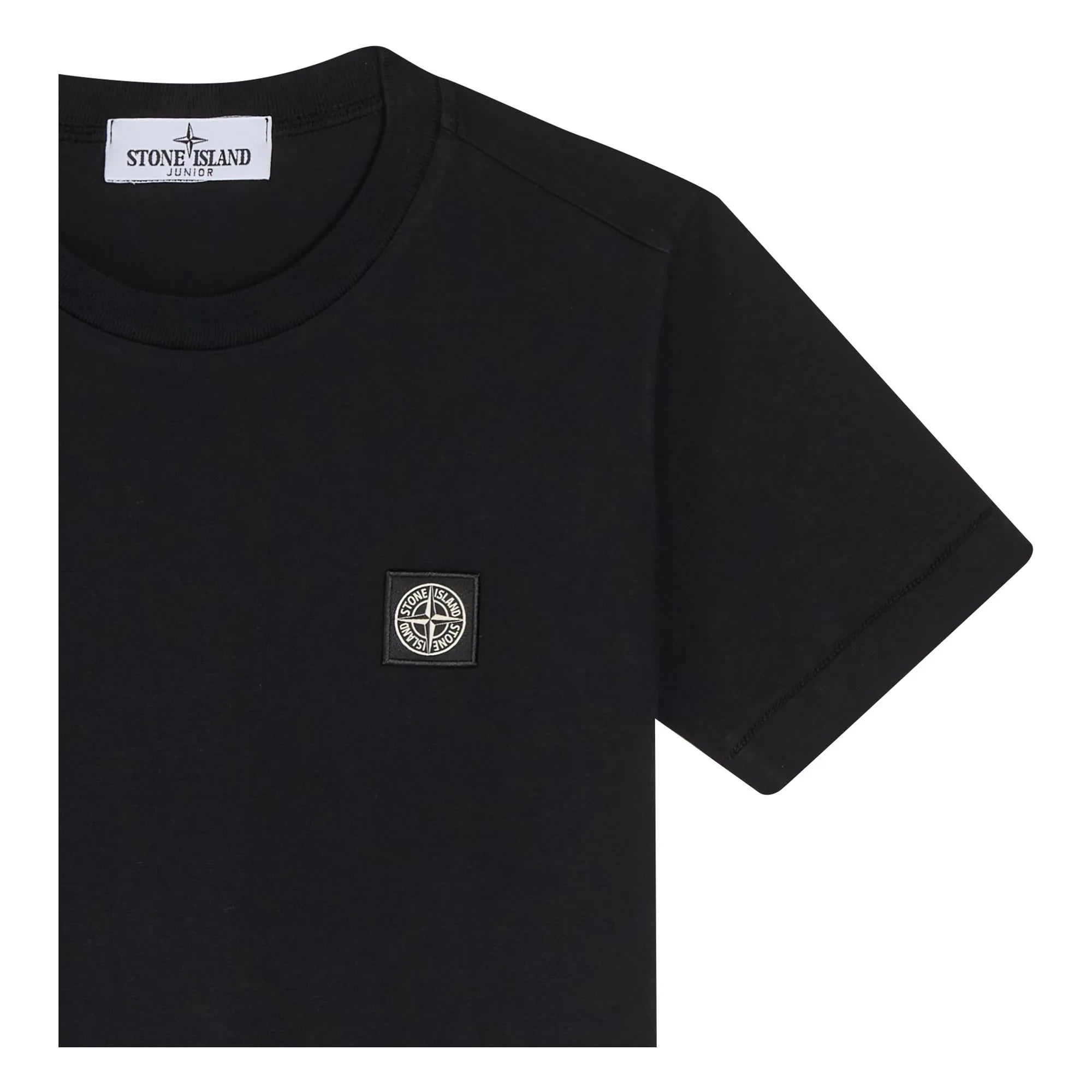 Stone Island - Logo Tişört | Siyah