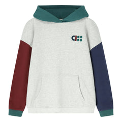 Cos I Said So - Farbblock-CISS-Sweatshirt aus Bio-Baumwolle | Grau