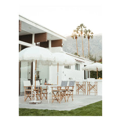 Business & Pleasure Co. - Umbrella Base with Wheels - Set of 4 | White