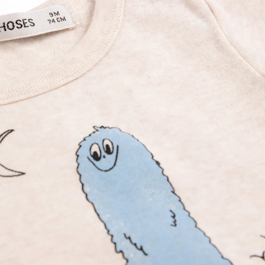 Bobo Choses - Body Bobo Organik Pamuk | Ekru