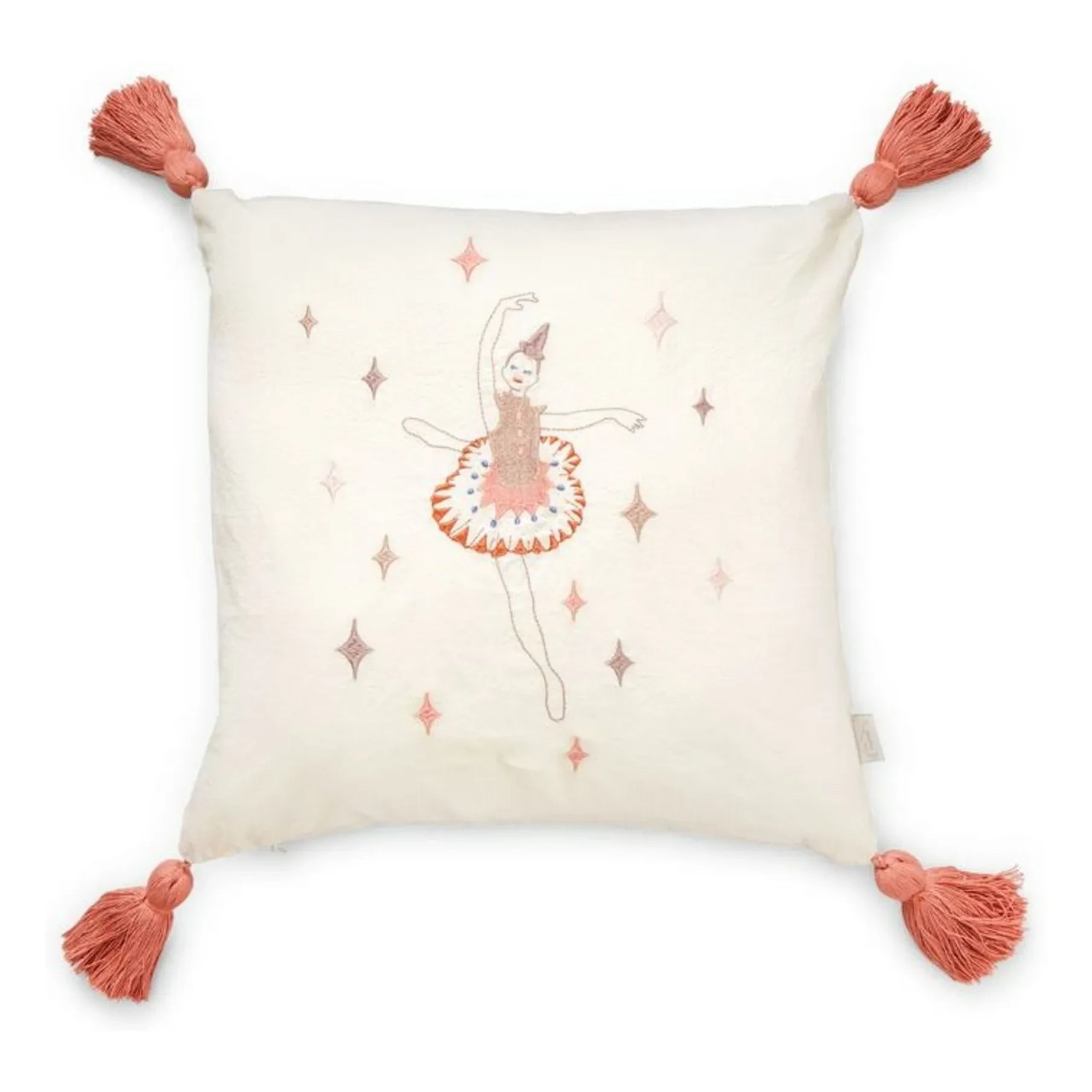 Cam Cam - Kissen mit Ballerina-Stickerei