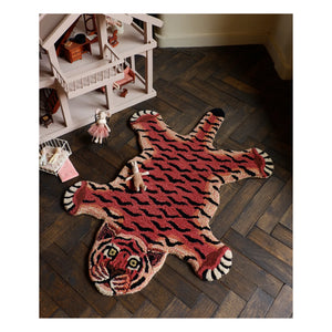 Doing Goods - Tula Wise Wollteppich Tiger | Rot