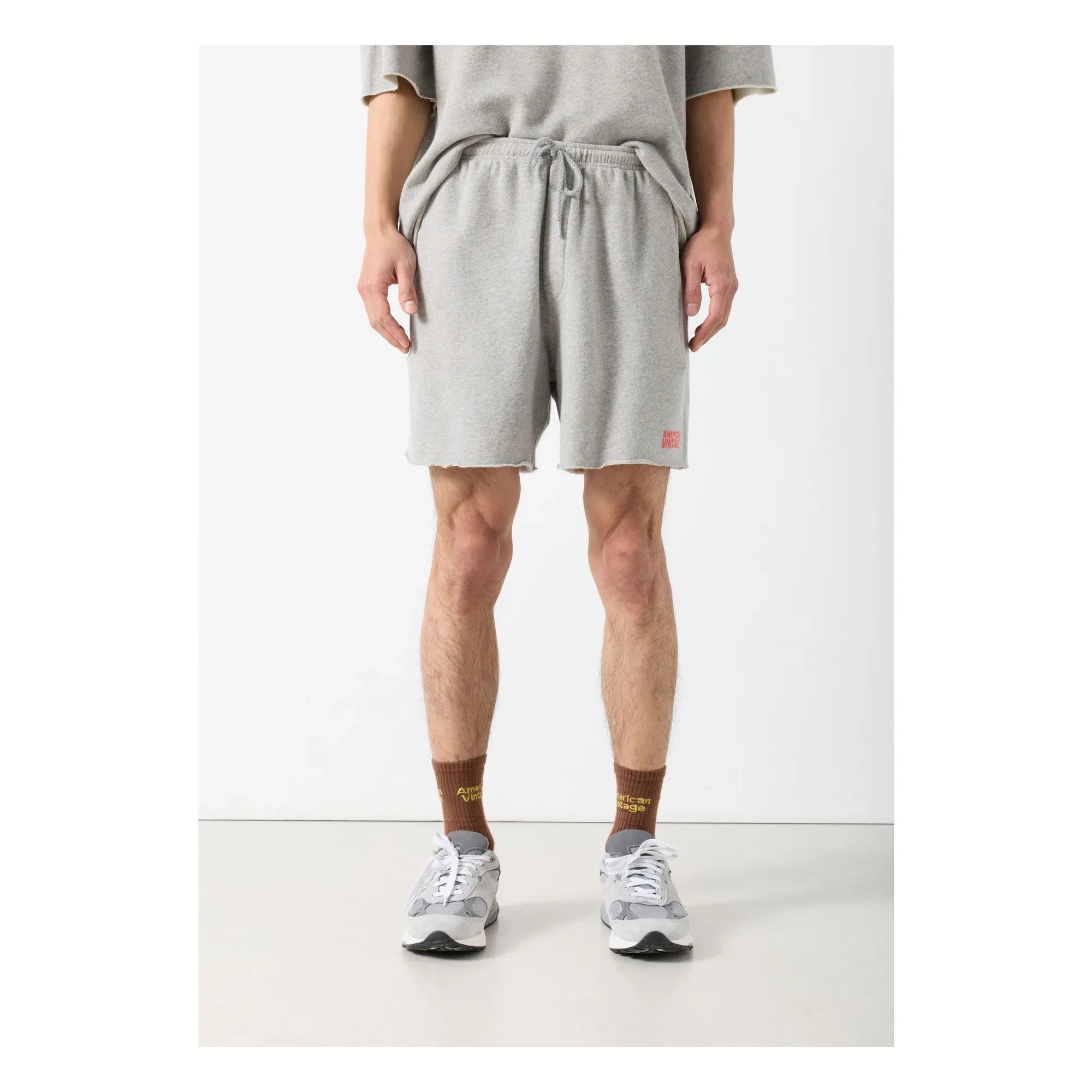 American Vintage - Short Uni | Heather gray