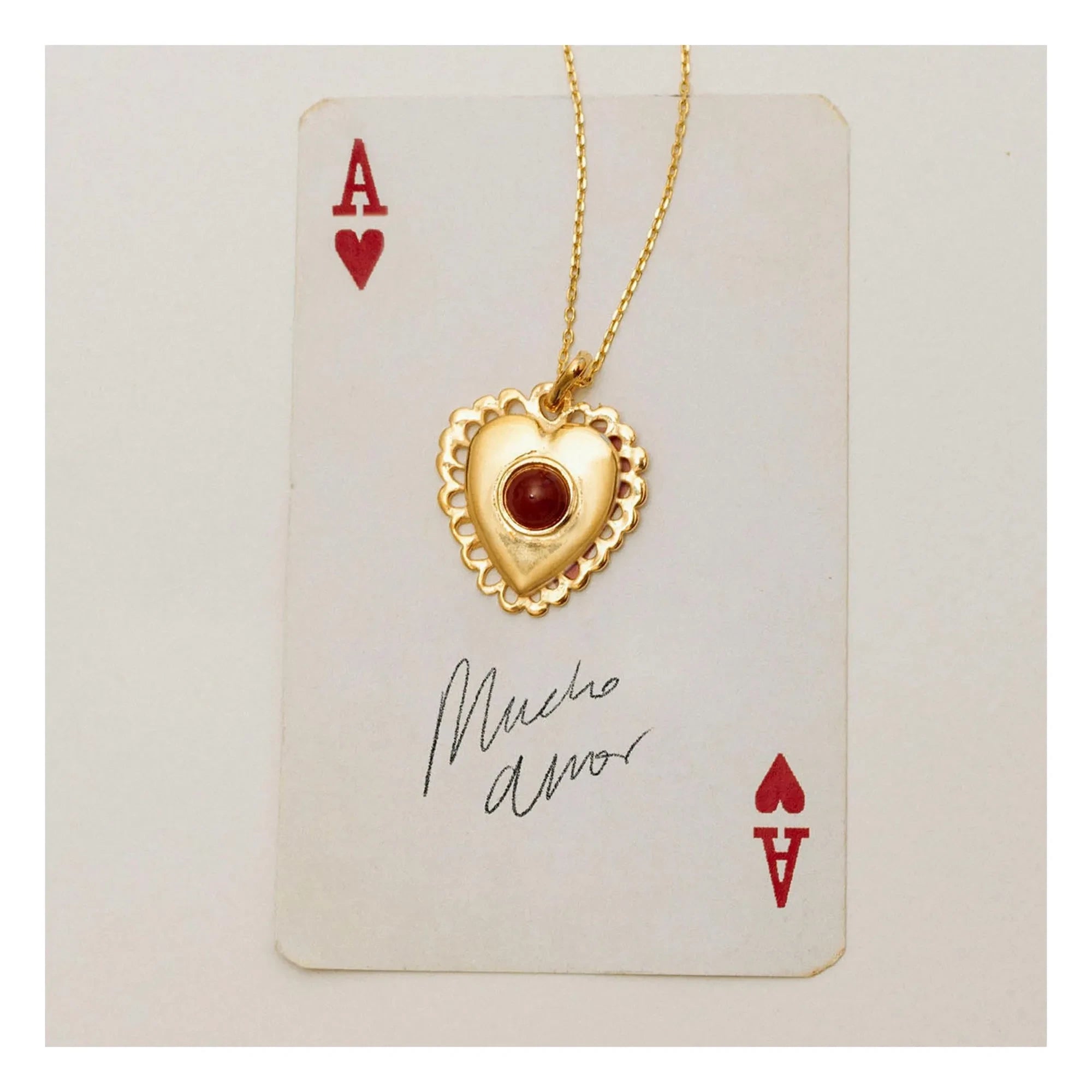 Alhaja - Corazon-Halskette | Gold